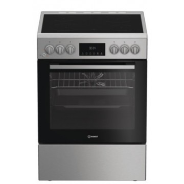 Indesit I6V8LMX Κουζίνα 66lt με Κεραμικές Εστίες Π60εκ. Inox Indesit I6V8LMX Κουζίνα 66lt με Κεραμικές Εστίες Π60εκ. Inox